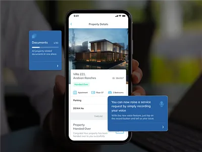 Emaar One App Screen Mockup business netbramha ui ux