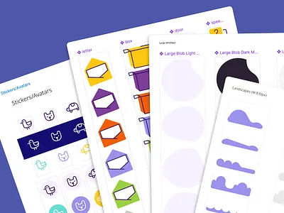 Illustration design system branding design design system graphic design icon illustration vector