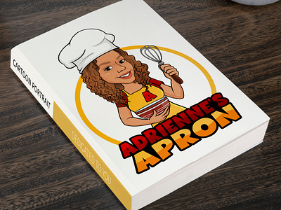 Cartoon logo for a chef 3d animation branding cartoon cartoon art cartoon portrait cartoonist design graphic design illustration logo motion graphics ui