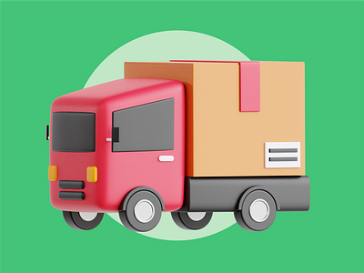 SPAR delivery truck Ecommerce Design 3d design logo netbramha ui ux