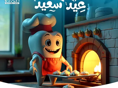 Creative dental ads by marklinica 3d animation creative healthcare design dental braces dental services eid mubarak graphic design holiday campaign marklinica mothers day pixar style star smile tooth character