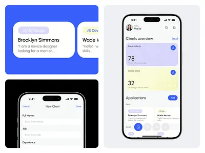 CRM application 3d animation branding graphic design logo motion graphics ui