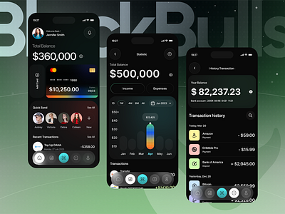 Finance mobile application ui design application banking blockchain clean ui crypto app cryptocurrency design digital wallet exchange finance finance ui fintech mobile app mobile ui modern ui payments ui ui designer ux wallet ui
