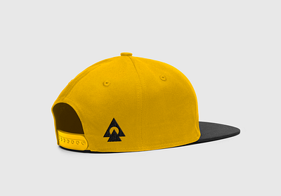 Peak! adventure hat icon logo mountain nature outdoor peak planet snapback sun