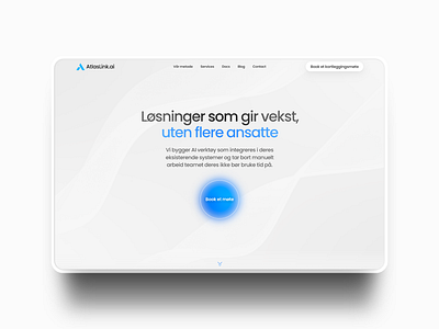 AtlasLink.ai - AI Solutions Platform Design modernaesthetics