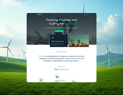 Harvesting & Petroleum Website | UI Design adobe illustrator adobe photoshop dribbbleshots figma harvestingdesign petroleumwebsite ui design uiux web design website