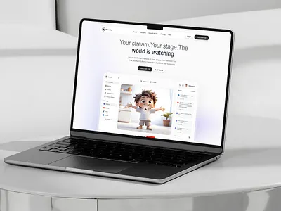 SaaS Website Case Study Multistreaming Platform dribbble case study landingpagedesign livestreaming minimaldesign multistream productdesign responsivedesign saas case study saas case study dribbble saas design saas streaming saas streaming website saas ui saas ui design saas website streaming website ui design uxuidesign website design website design case study