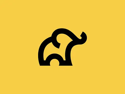 Elephant animal brand identity branding creative elephant logo logo designer logodesign simple