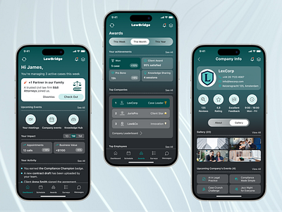 App for Law Firm: Building Trust Through Mobile app ios iphone law firm mobile app ui ux