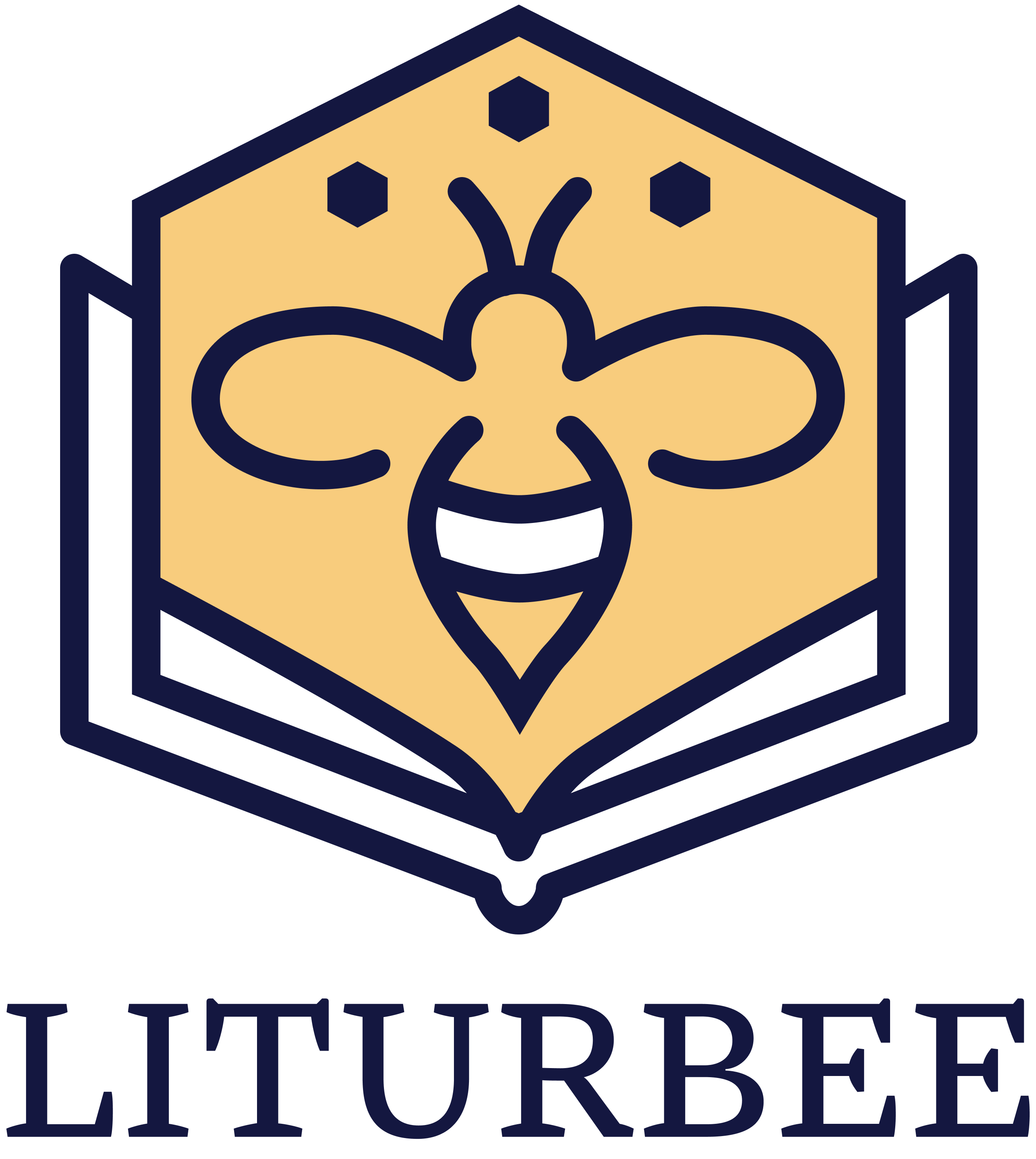 Liturbee Logo logo logo design