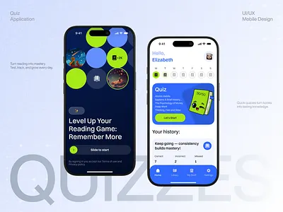 EdTech Quiz Application | Reading Memory Boost app design design designinspiration dribbbleshowcase figma graphic design learning app mobile applications mobile game design playful ui product design quiz app reading app ui uiux uiux design uiuxdesign userexperience ux visualdesign