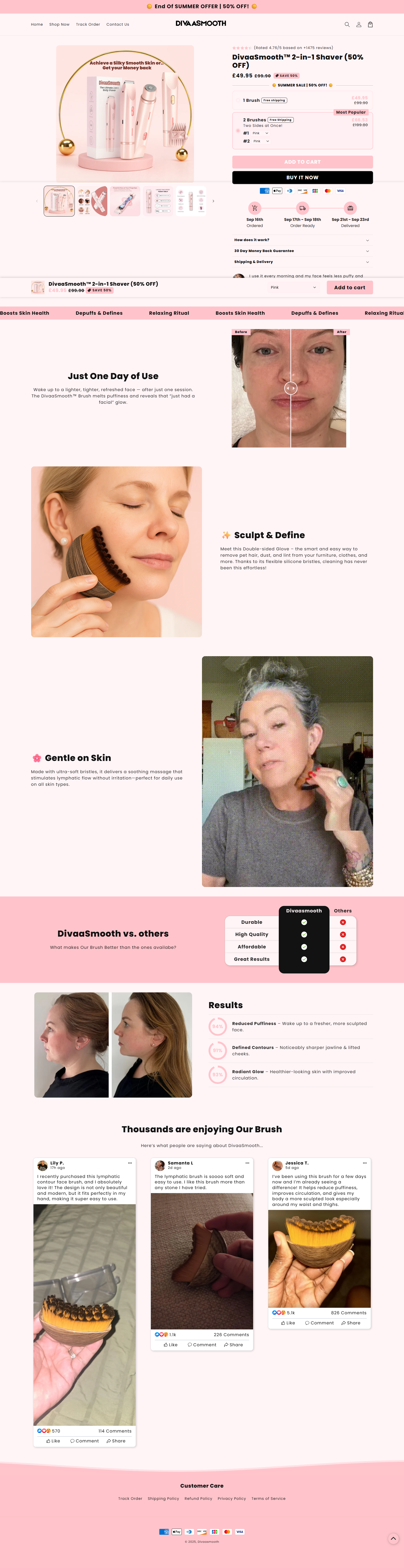 One Product Store/Shopify Product Page abjahid dropshipping store gempages landing page one product store pagefly shopify expert shopify landing page shopify product page shopify website web developer