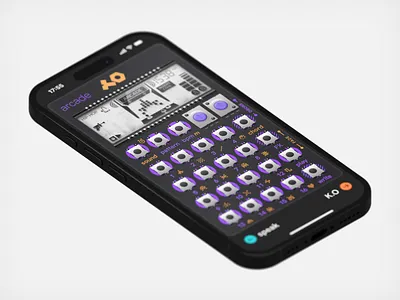 Pocket Operator App Concept app design engineering interface mobile operator pocket product teenage ui ux