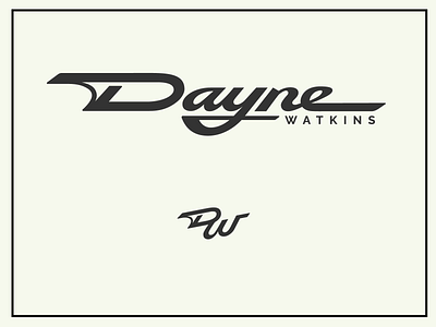 Dayne : signature logotype authentic branding calligraphy dayne fun iconic identity lettering logomark premium retro signature simple standout strong unique vintage wordmark