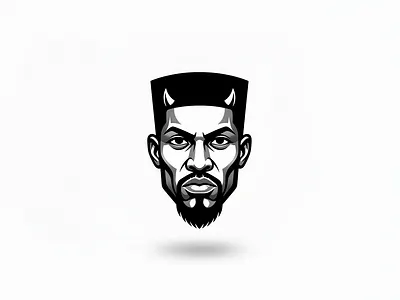 Modern Tribal Warrior Logo Design graphic design logo inspiration