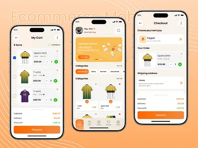 Smart - E-commerce Mobile App UI/UX ai app cart ui design veli mimimal design mobile app mobile app uiui online shopping product details product details checkkout flow product page product page retail app shoppinh app shoppinh app ecommerce app smart buy smart buy modern ui uidesign