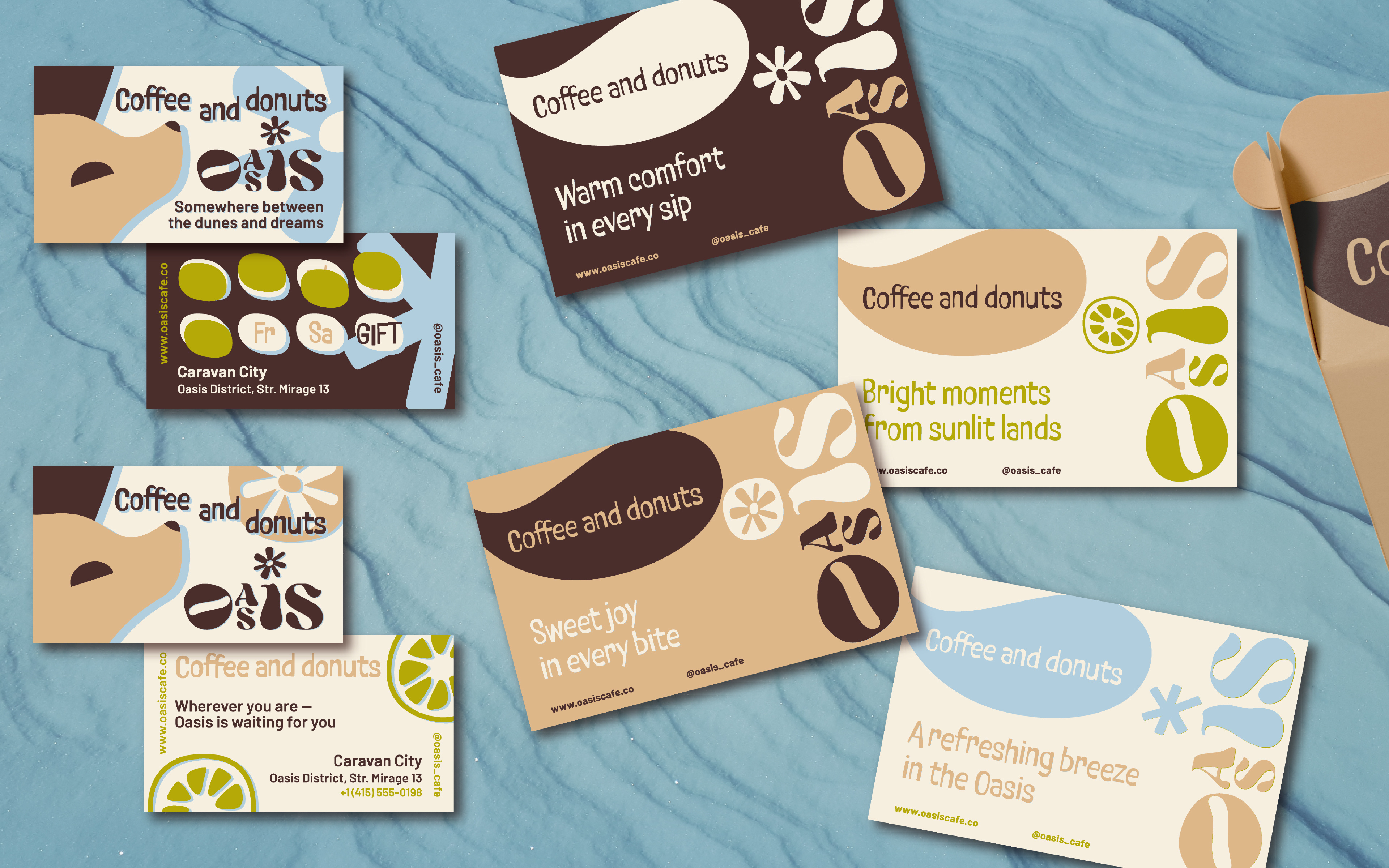 Cafe Logo & Full Visual Brand Identity Design branding business card design corporate branding graphic design icon identity design illustration letterhead design logo stationery design studio logo typography visual identity