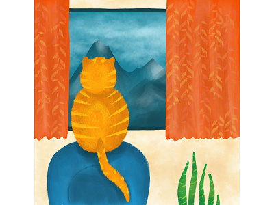 Cat illustration