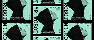 Elliot Alderson alone alderson branding code elliot graphic design hack hacking minimal mr. robot mr.robot poster programming python