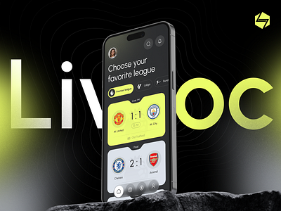 ⚽️ Livsoc: Mobile App l Case Study 3d app mobile behance design system digital agency dribbble figma ios mockup ui bet ui futuristic ui inspiration ui proposal ui soccer ui tips ui trend user interface ux design ux process