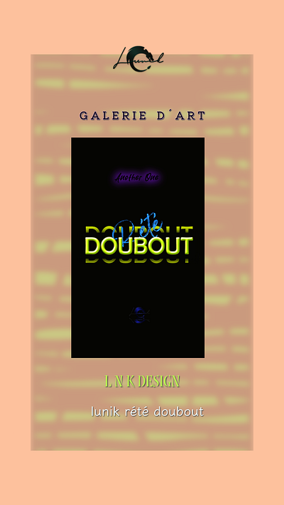 Lunik - rété doubout art background explore galerie graphic design inspiration typographie
