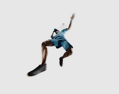 Badminton player 3d 3d art art badminton badminton player cg design houdini karmaxpu motion motion design player render sport wide
