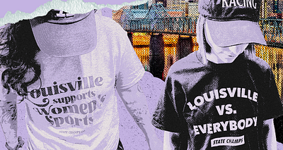 Racing Louisville x State Champs brand identity branding graphic design merch merchandise design nwsl racing louisville swag womens soccer womens sports