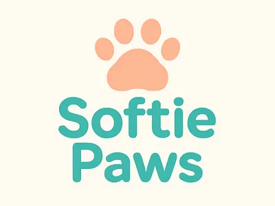 Softie Paws – Logo Design 🐾 professional logo