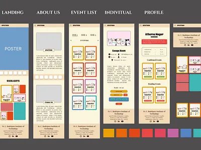 ETAMAX 2025 Spectrum registration Website 3d animation branding graphic design logo motion graphics ui