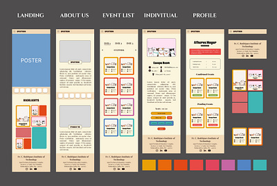 ETAMAX 2025 Spectrum registration Website 3d animation branding graphic design logo motion graphics ui