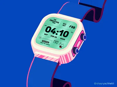 Smart Watch ⌚︎ 3d ui visual design