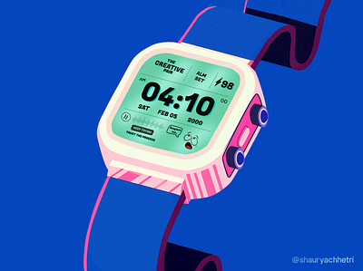 Smart Watch ⌚︎ 3d ui visual design