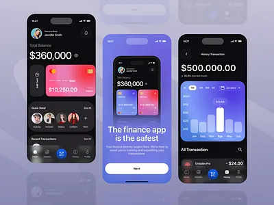 Finance mobile application ui design application banking blockchain clean ui crypto wallet cryptocurrency design digital wallet exchange finance finance app fintech minimal ui mobile app mobile ui modern ui payments ui ux wallet design