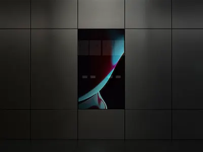 Vertical Display mockups by Ply 3d 3d mockup branding design graphic design illustration logo mockup ui