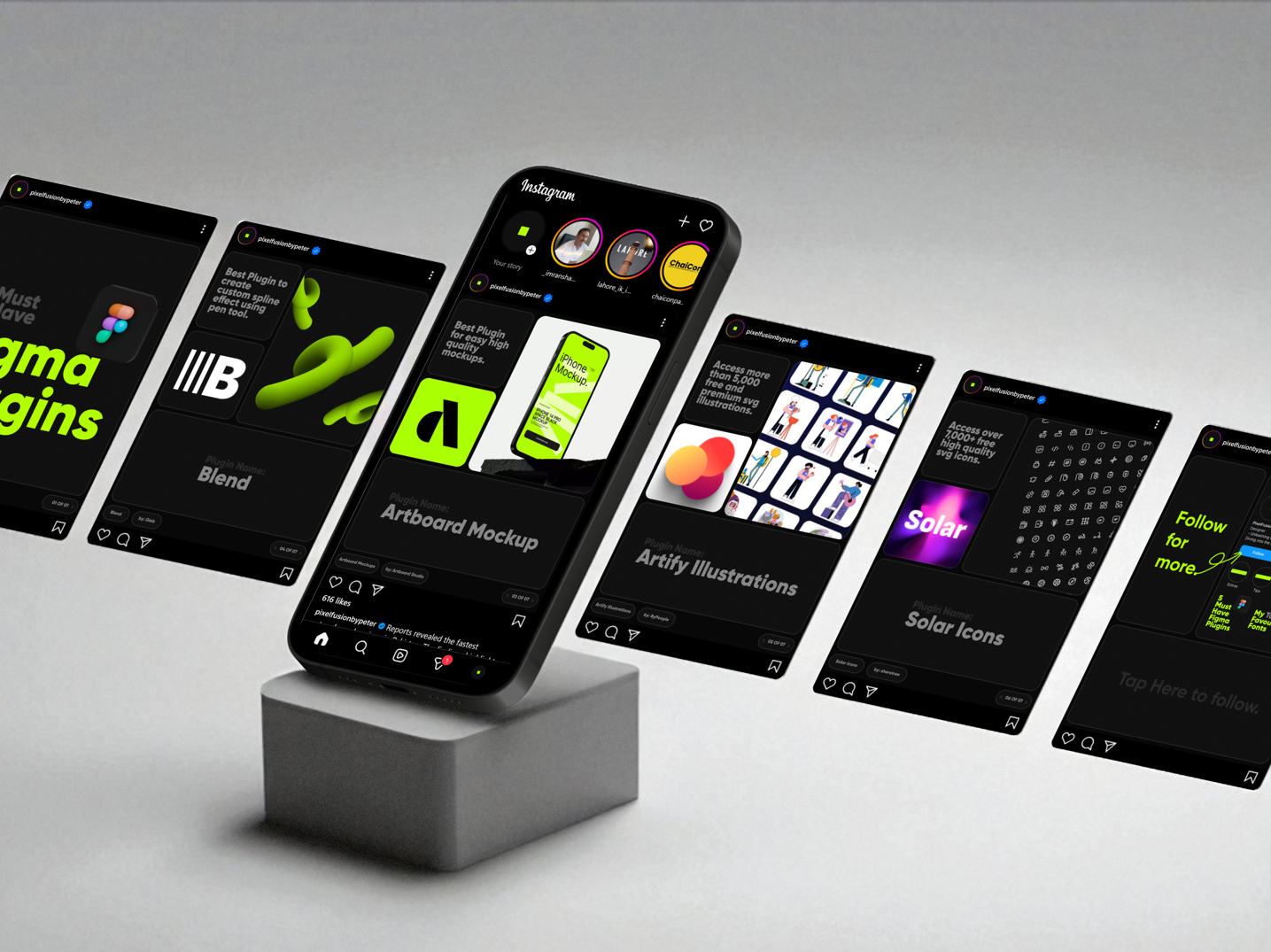 Example of Get Professional Social Media Posts