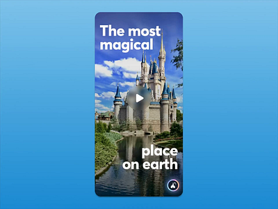 Disney AI Animation ai animation branding disney disney world ecommerce interactive mobile prototype shopping ui ux web