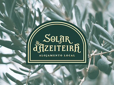 Solar d’Azeiteira — Logo Reveal accommodation authenticity brand brand identity branding custom typography elegant logo handcrafted design heritage hospitality branding logo design logotype nature inspired portugal design serra da lousã solar dazeiteira timeless design type typography visual identity