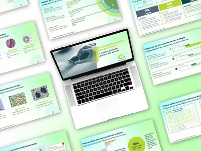Medical Device Pitch Deck custom graphics google slides graphic design pitch deck powerpoint presentation