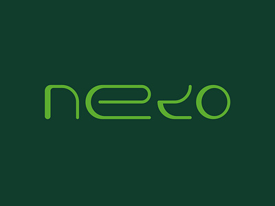 Neko labs branding design graphic design logo typography vector
