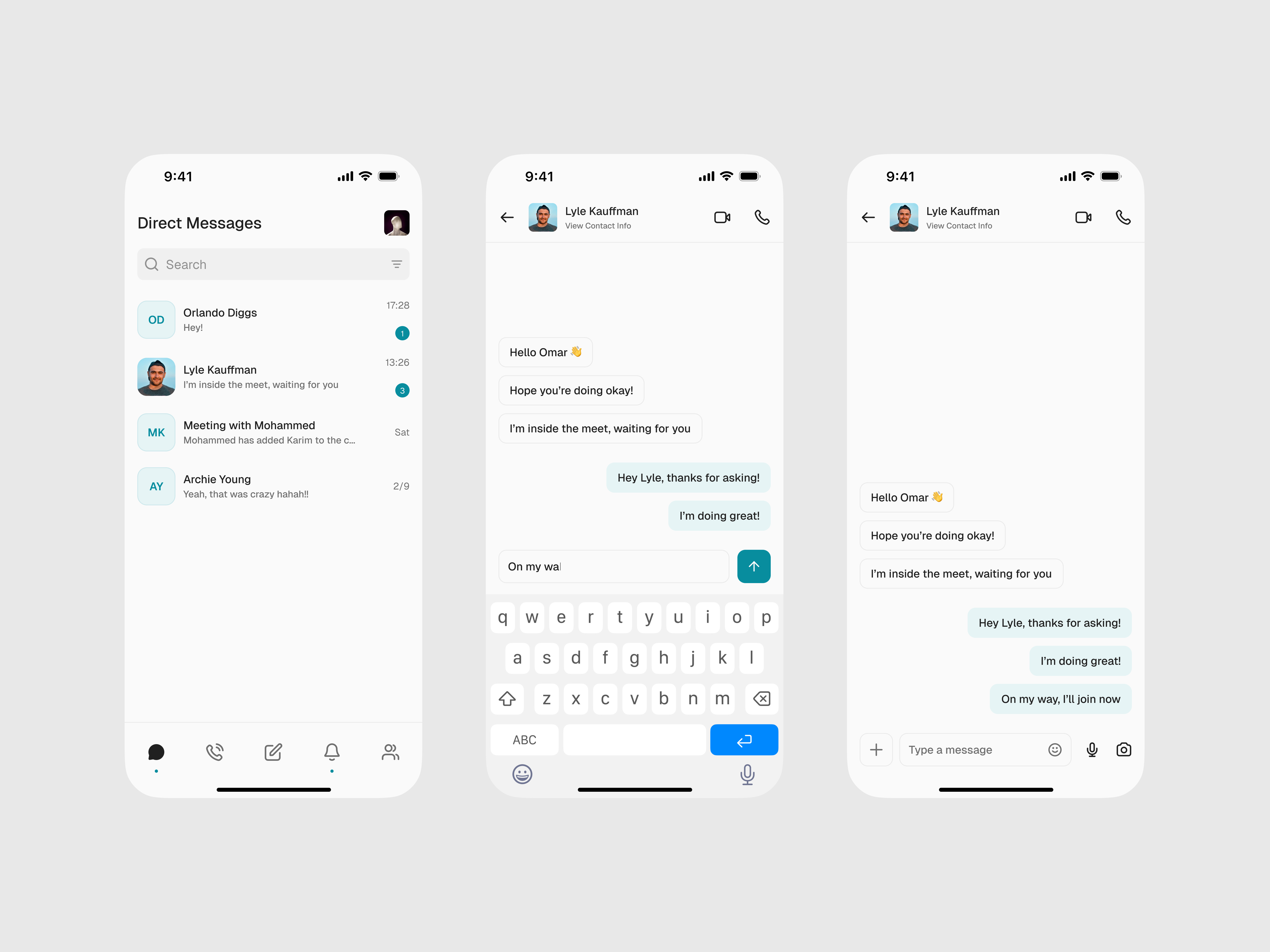 Example of Mobile App Design (UX & UI)