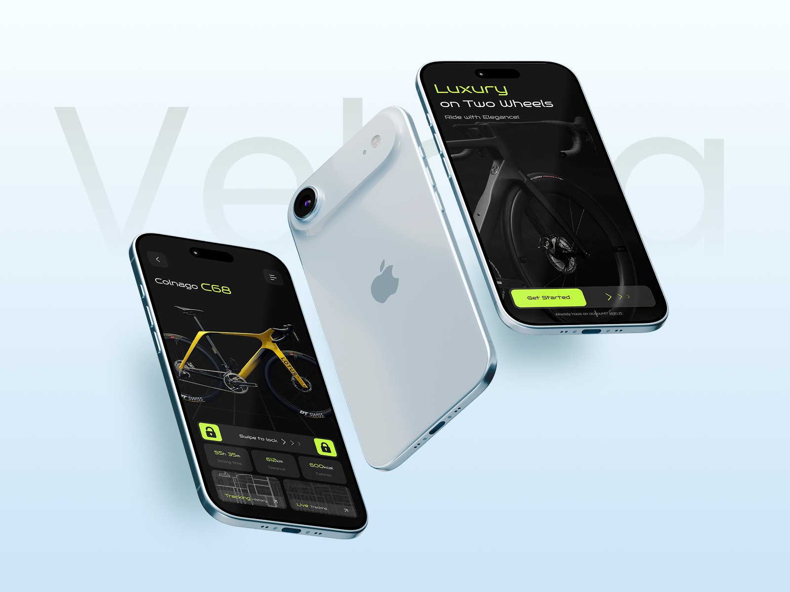Cycling App UI/UX | Mobile App Design product design