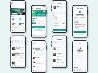 Service app (Home easy) app design app ui mobile app mobile ui service app ui