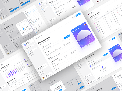 Coral Billing – UI accunting app dashboard finance financial fintech ui invoice invoicing product screen ui uiux web app web design website wireframe