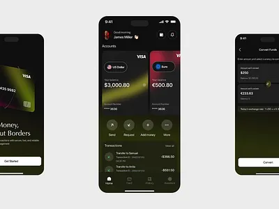FlexiPay - Mobile Fintech App banking banking app design digital banking finance finance app fintech fintech app interface mobile mobile app mobileapp product design ui ui design uiux ux