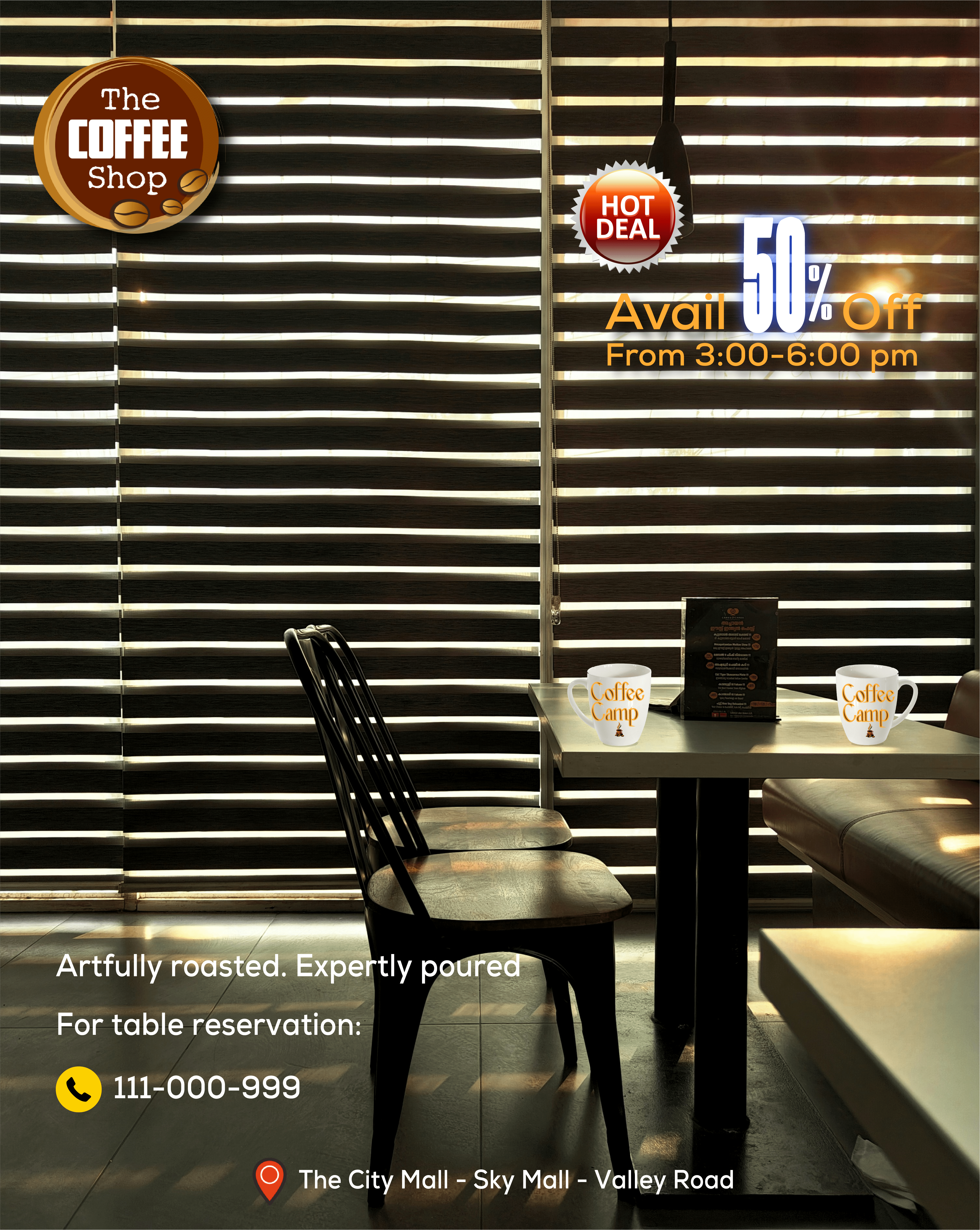 Example of Coffee Shop Advertisement Poster