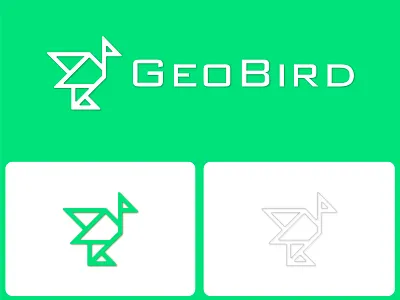The Geometric Bird logo design abstract bird logo abstract logo brand identity creative logo flat logo iconic logo minimal logo modern logo origami bird origami logo polygon bird polygon logo professional logo stylish logo triangle logo unique logo vector logo yellow logo