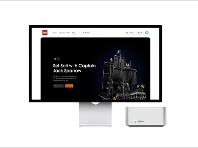 Redesign of Lego branding design graphic design lego ui ux