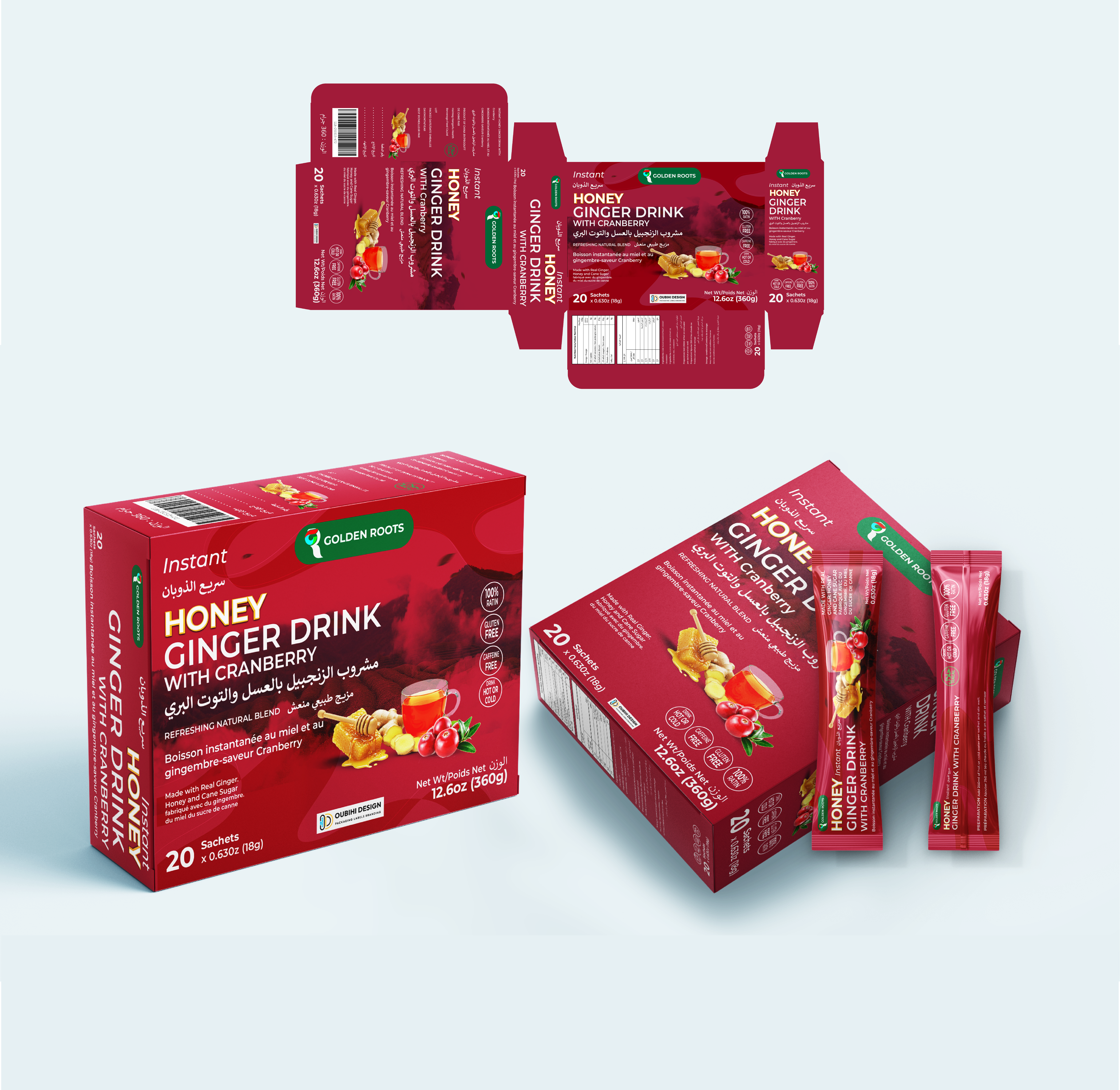 Honey Ginger Drank beverage brand identity branding coaching coffee branding coffee packaging design food food branding graphic design health honey drank identity logo medical motion graphics packaging packaging design social media street food