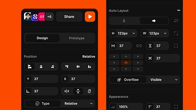 Control Panel/Ui panel for Tribib (Ui Editor and Code exporter) ui
