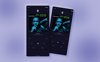 Daily UI 009: Music Player branding daily ui foobar 2000 graphic design music ui